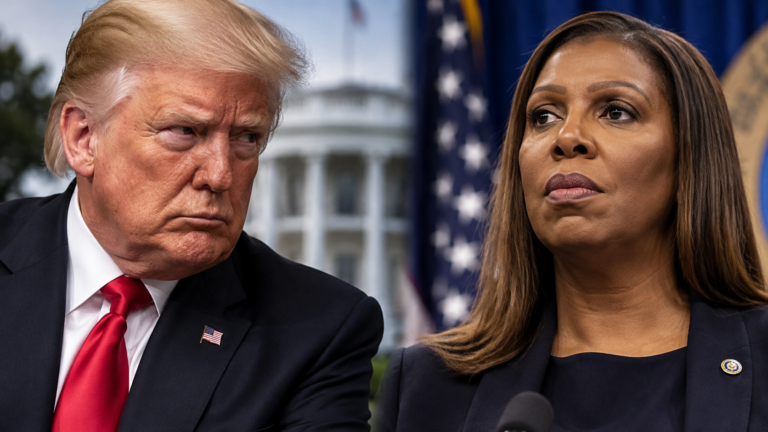 Trump and James_ Political Tension