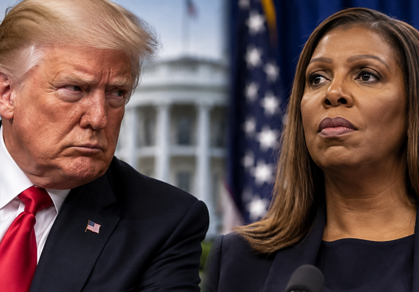 Trump and James_ Political Tension